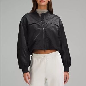 Lululemon Insulated Ruched Bomber Jacket NWT